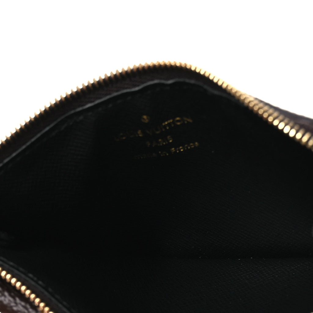 Louis Vuitton Monogram Recto Verso Card Holder Black