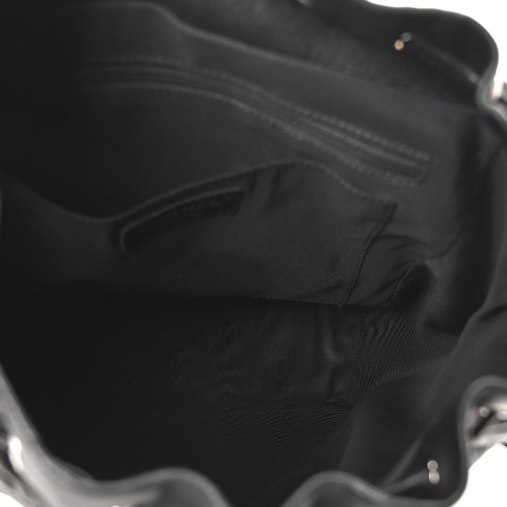 Chanel Calfskin Quilted Large Urban Spirit Backpack Black