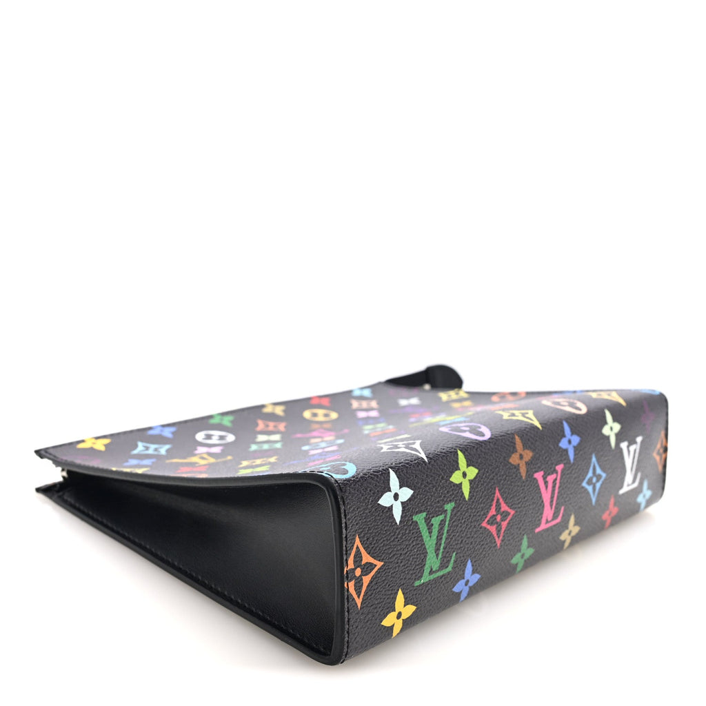 Louis Vuitton LV X TM Monogram Multicolor Toiletry Pouch 26 Black