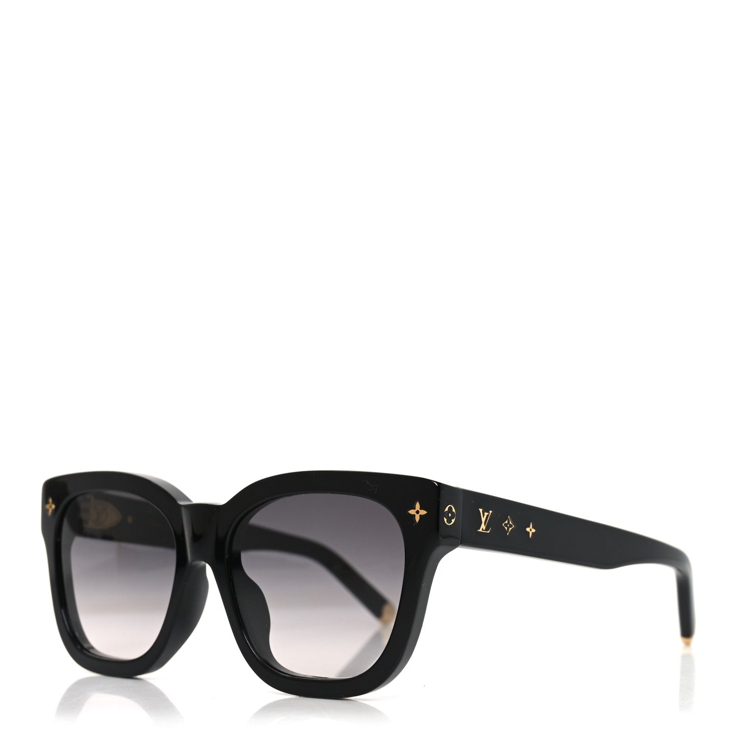 Louis Vuitton Acetate My Monogram Square Sunglasses Z1523E Black