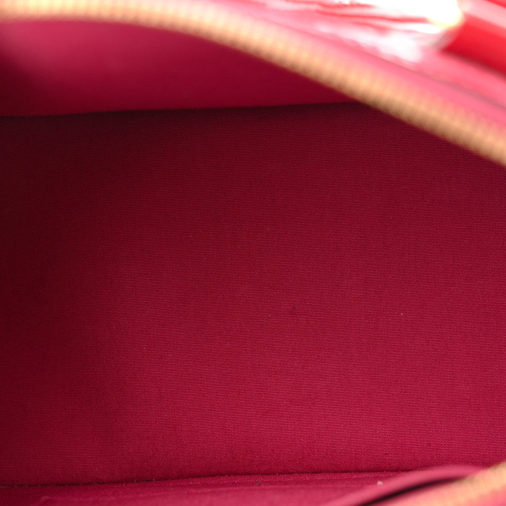Louis Vuitton Vernis Alma BB Rose Indien