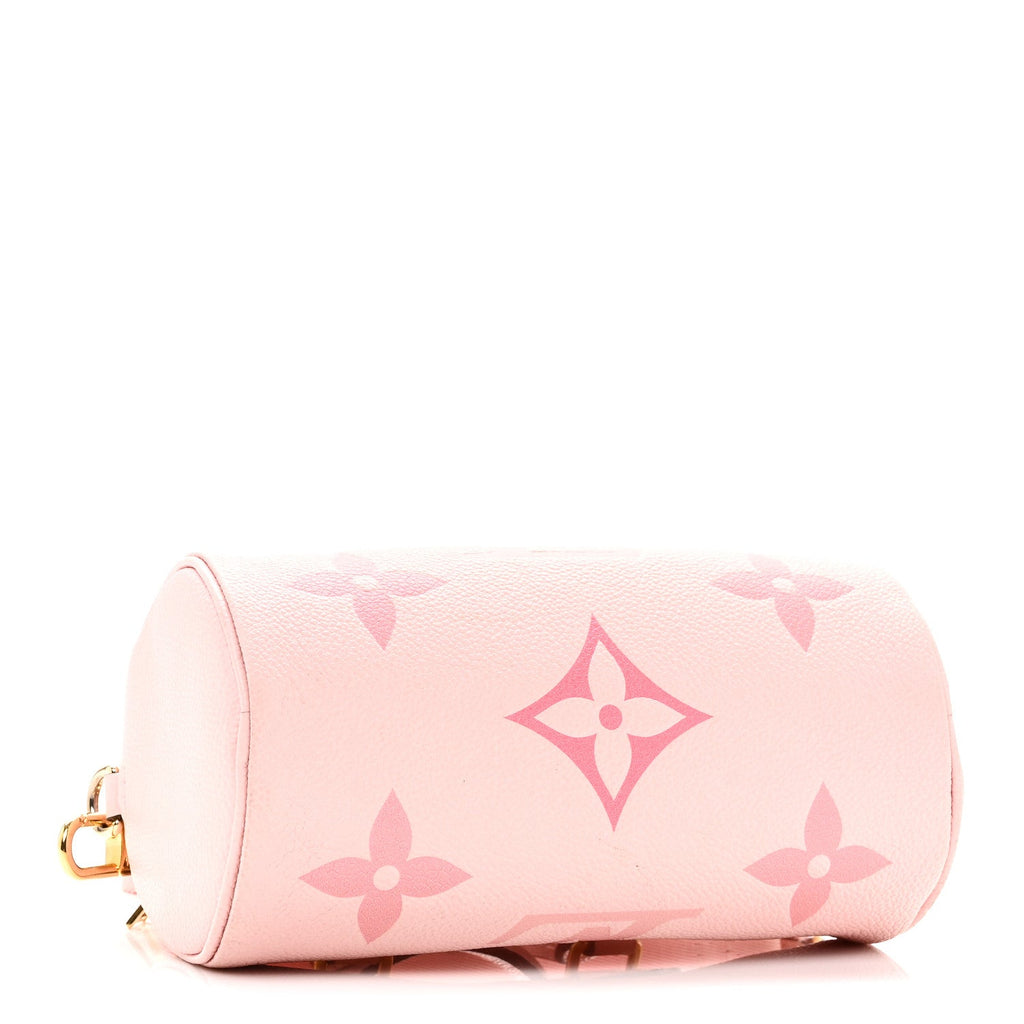 Louis Vuitton Empreinte Monogram Giant By The Pool Papillon BB Bouton De Rose