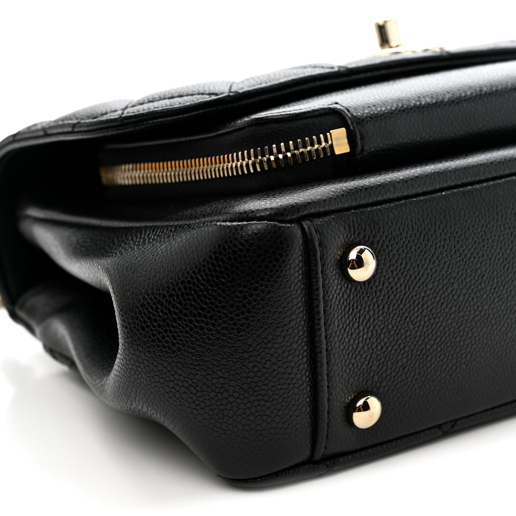 Chanel Caviar Quilted Medium Business Affinity Flap Black