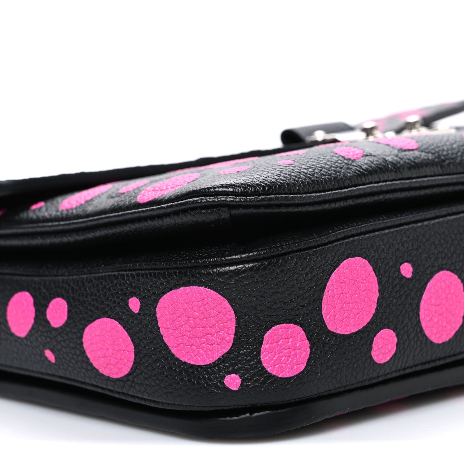 Louis Vuitton LV x YK Empreinte Monogram Giant Pochette Metis Black Fuchsia