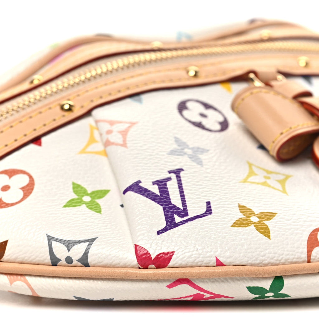 Louis Vuitton LV X TM Monogram Multicolor High Rise Bumbag White