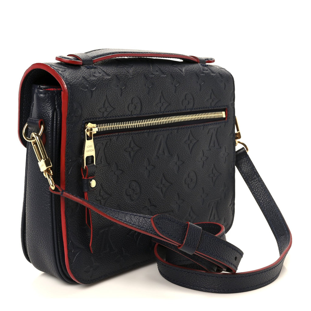 Louis Vuitton Empreinte Pochette Metis Marine Rouge