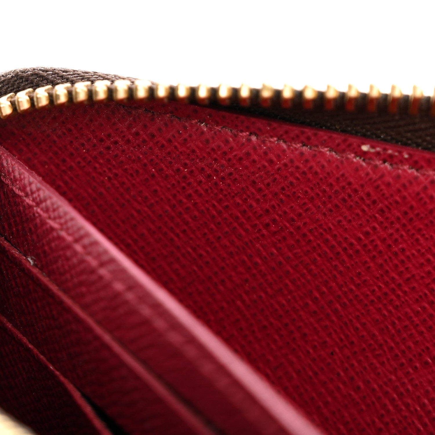 Louis Vuitton Monogram Clemence Wallet Fuchsia
