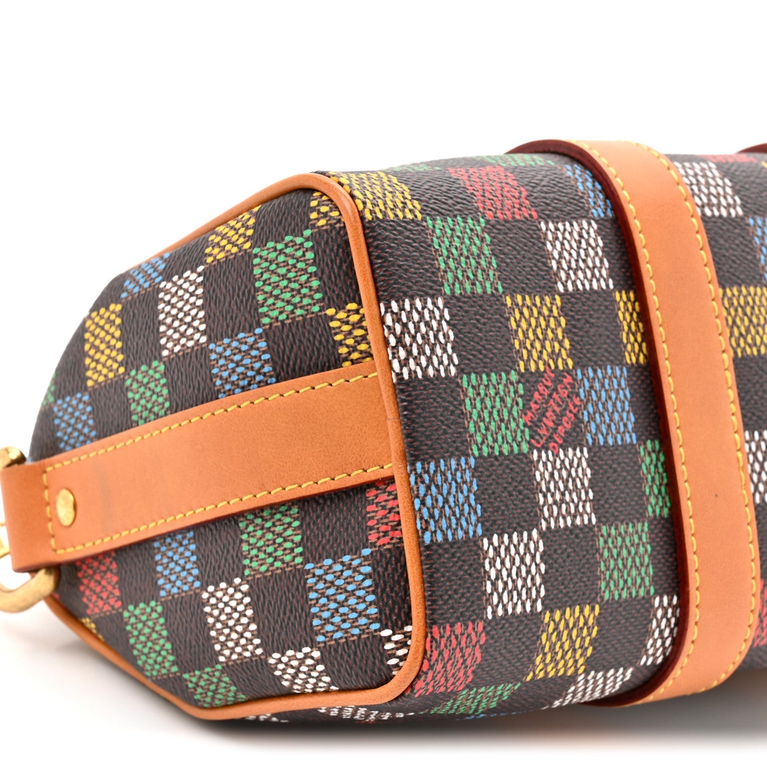 Louis Vuitton LV Vers Damier Ebene Keepall Bandouliere 25