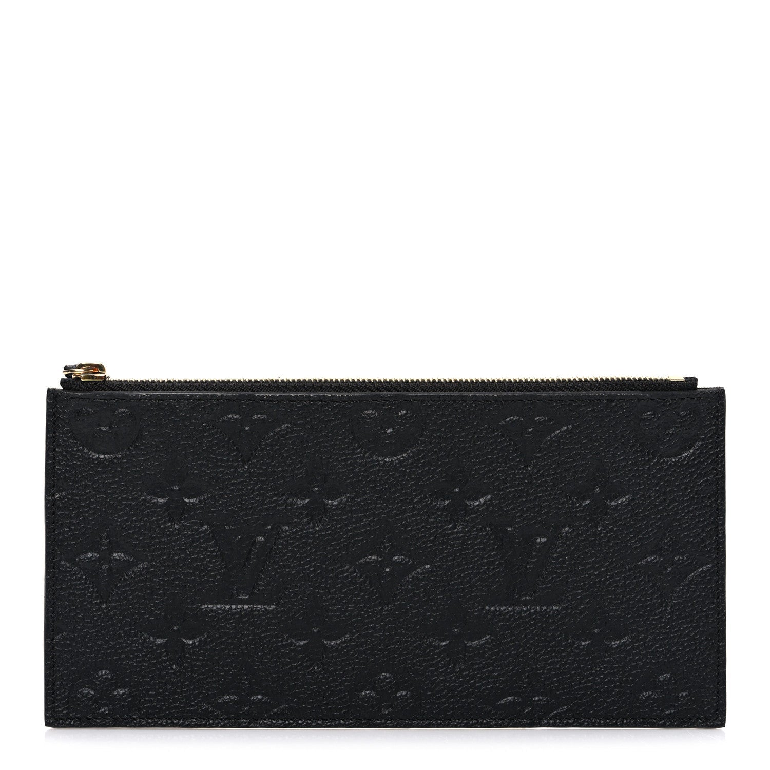 Louis Vuitton Empreinte Felicie Chain Wallet Zippered Insert Black