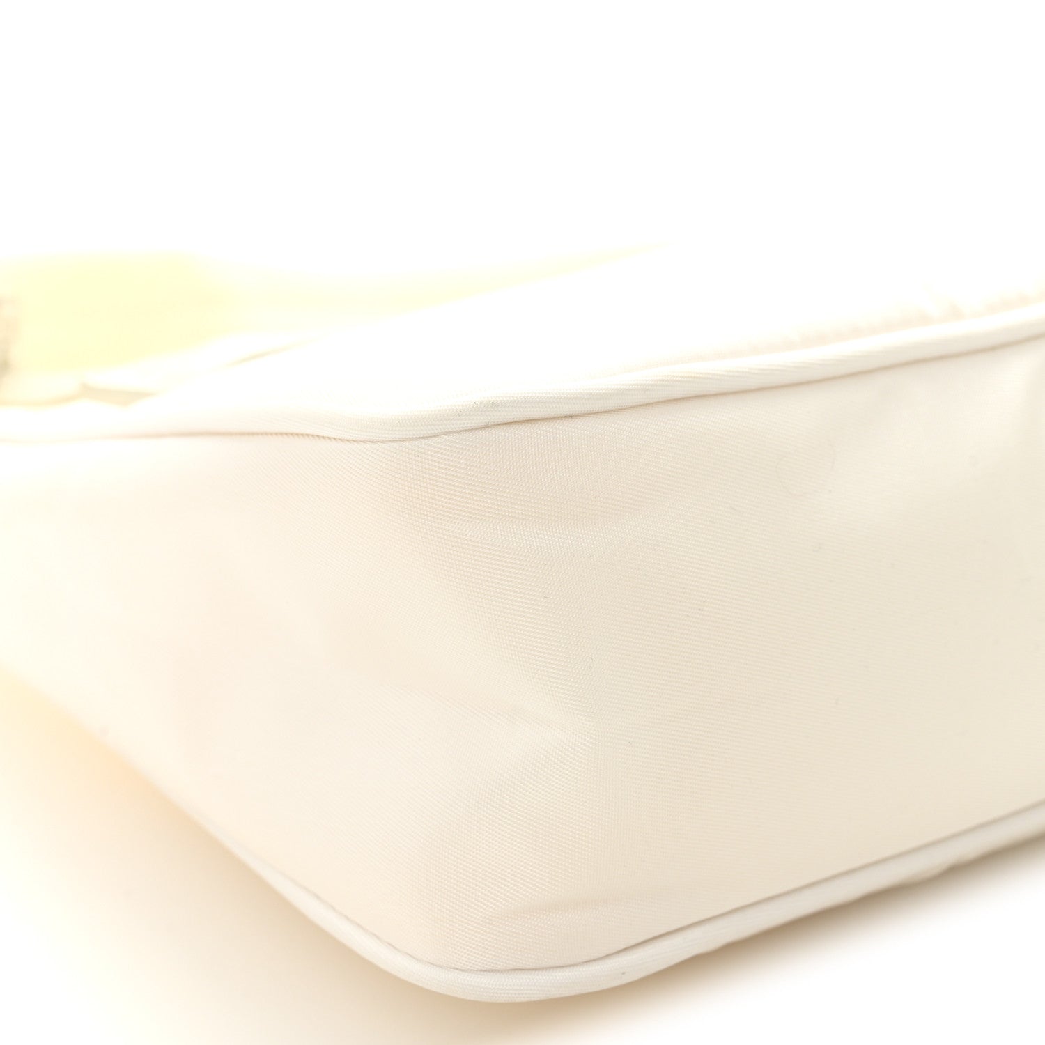 Prada Tessuto Nylon Mini Re-Edition 2000 Bag White