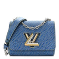 Louis Vuitton Epi Twist Shoulder Bag PM Denim Light