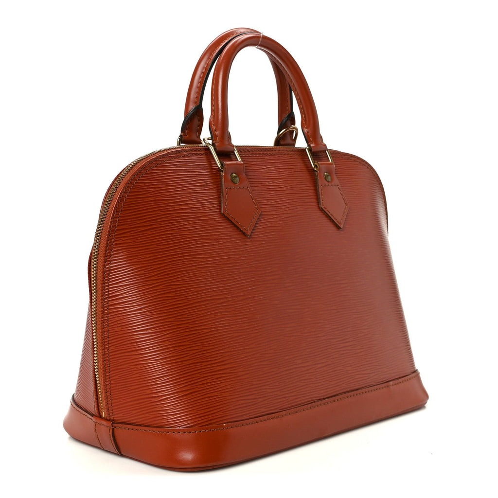 Louis Vuitton Epi Alma PM Kenyan Fawn