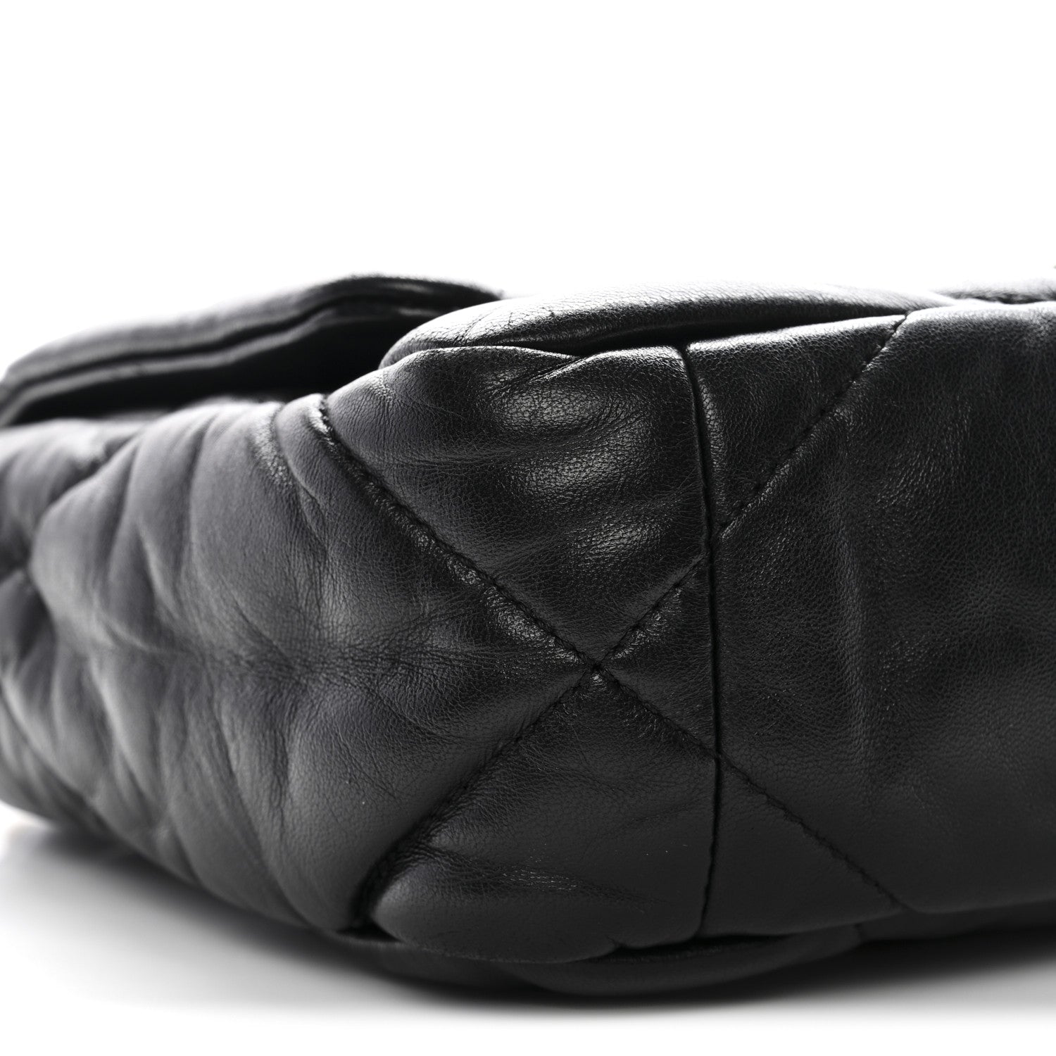 Chanel Lambskin Quilted Medium Chanel 19 Flap Black