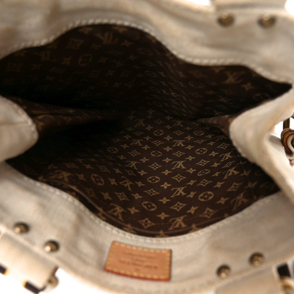 Louis Vuitton Toile Globe Shopper Cabas PM Red