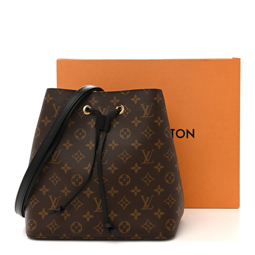 Louis Vuitton Monogram Neonoe MM Black
