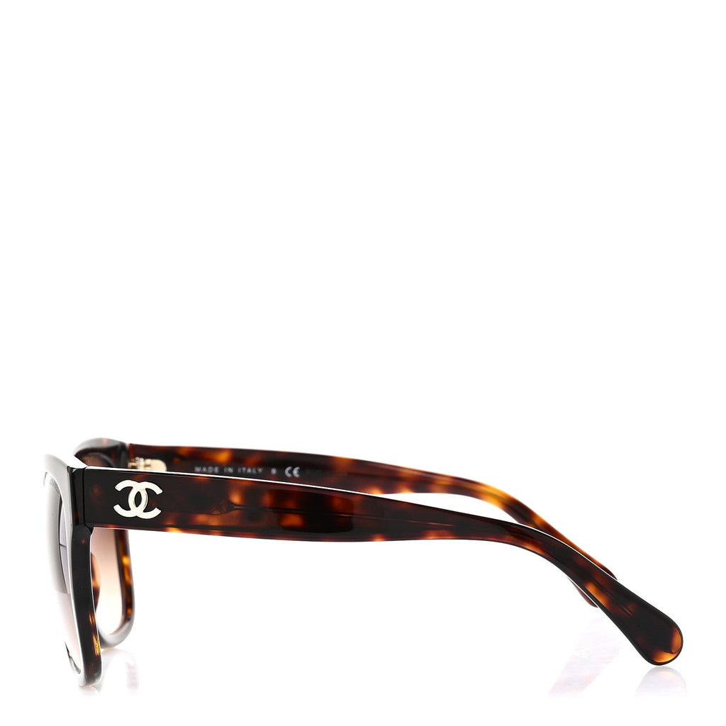 Acetate Runway Square Sunglasses 5380 Dark Tortoise