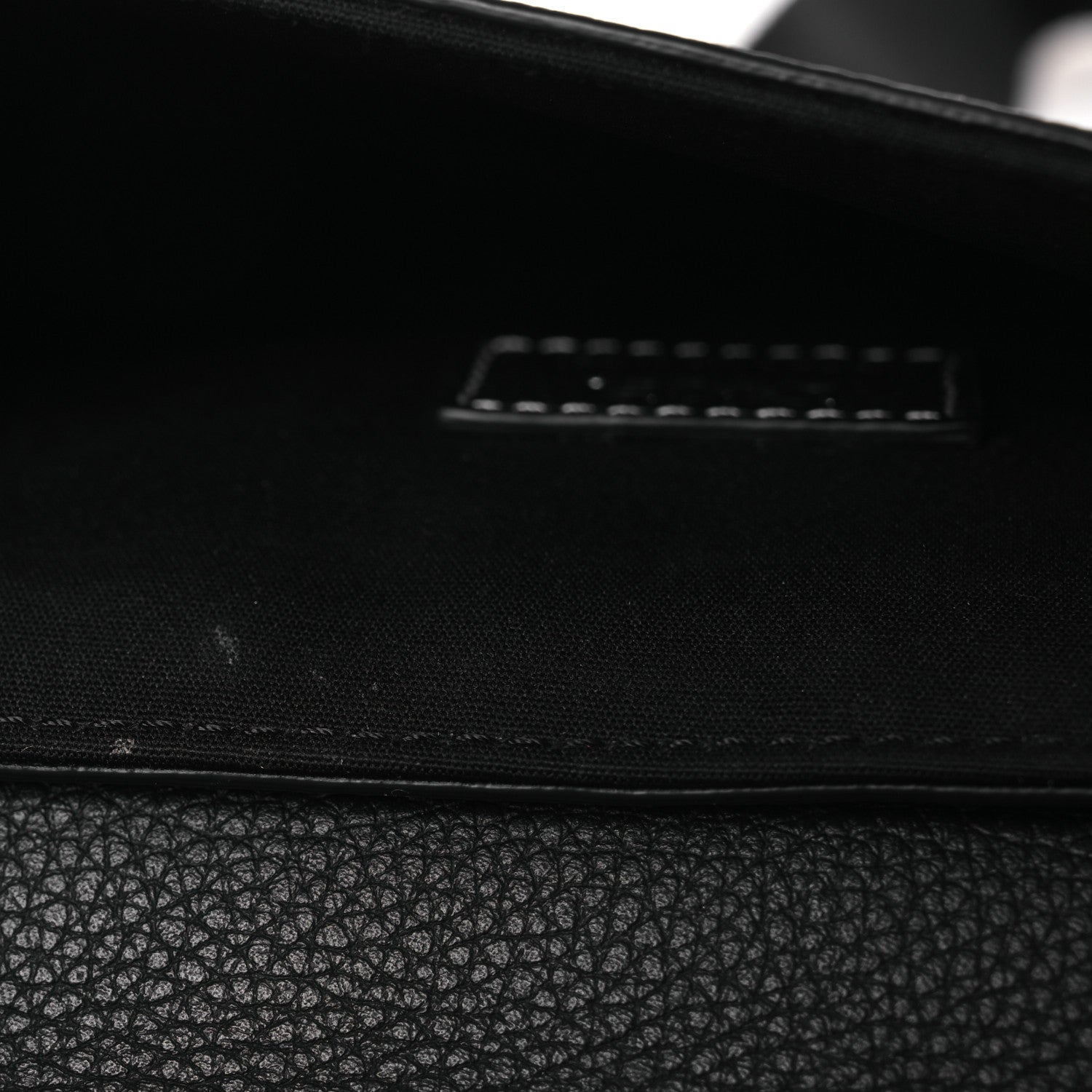 Christian Dior X KAWS Grained Calfskin Saddle Pouch Black