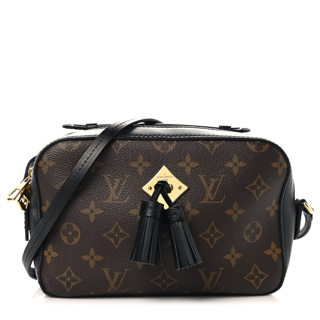 Louis Vuitton Monogram Saintonge Black