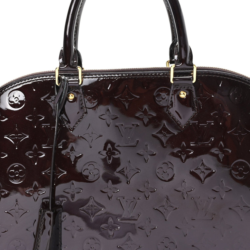 Louis Vuitton Vernis Alma GM Amarante
