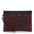 Louis Vuitton LV X YK Taurillon Monogram Pochette To-Go Black Red