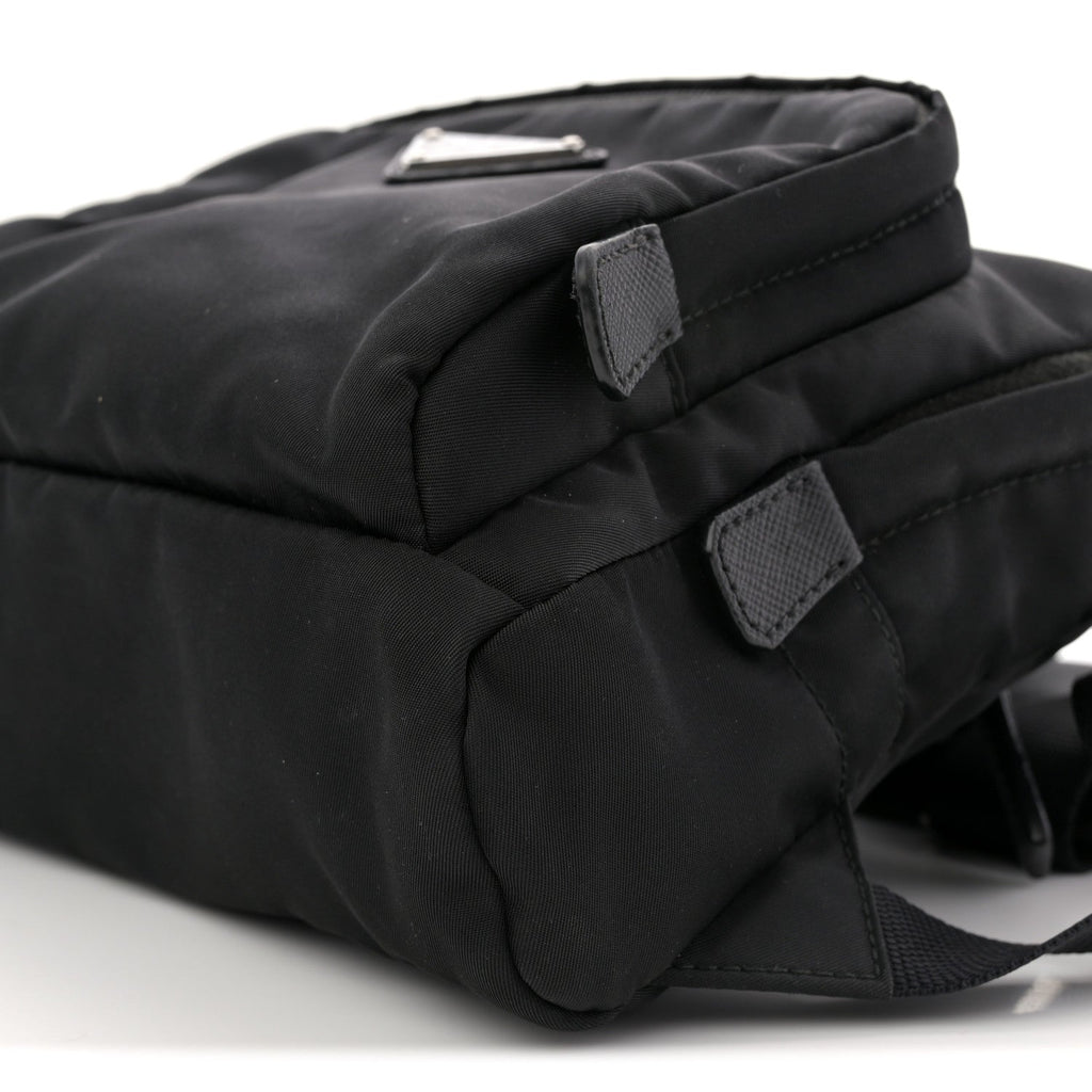 Prada Tessuto Nylon Montagna Harness Bag Black