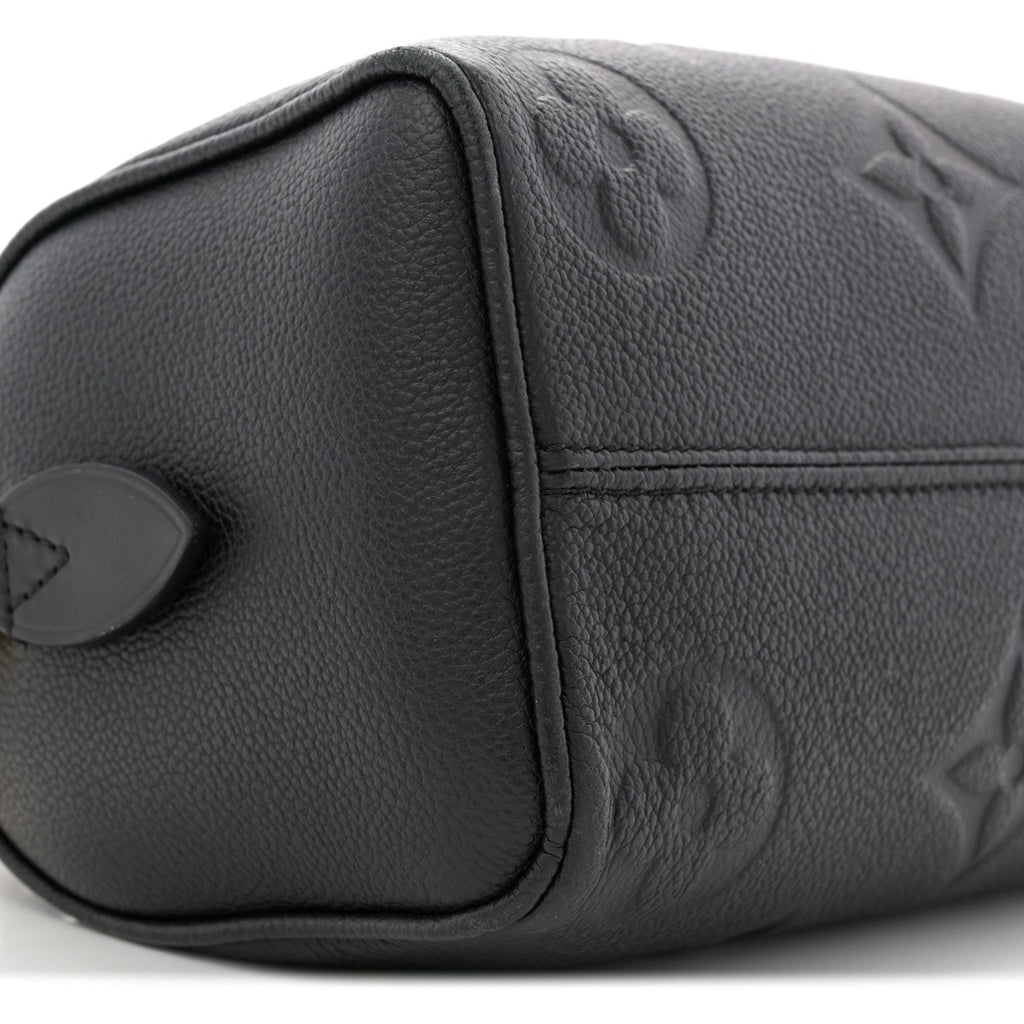 Louis Vuitton Empreinte Monogram Giant Speedy Bandouliere 20 Black
