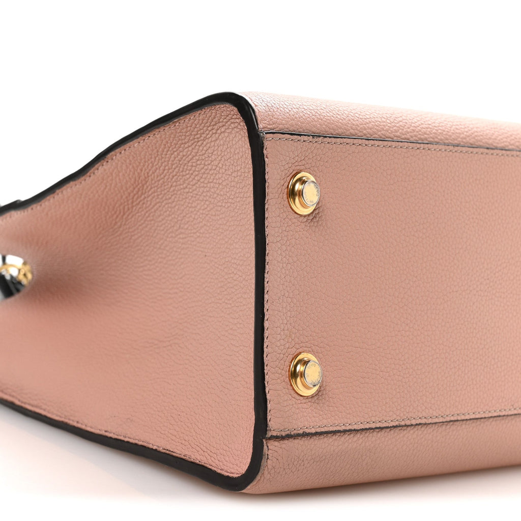 Louis Vuitton Taurillon City Steamer PM Magnolia Pink Black