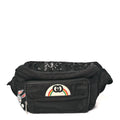 Gucci Nylon Retro Patch Convertible Belt Bag Black