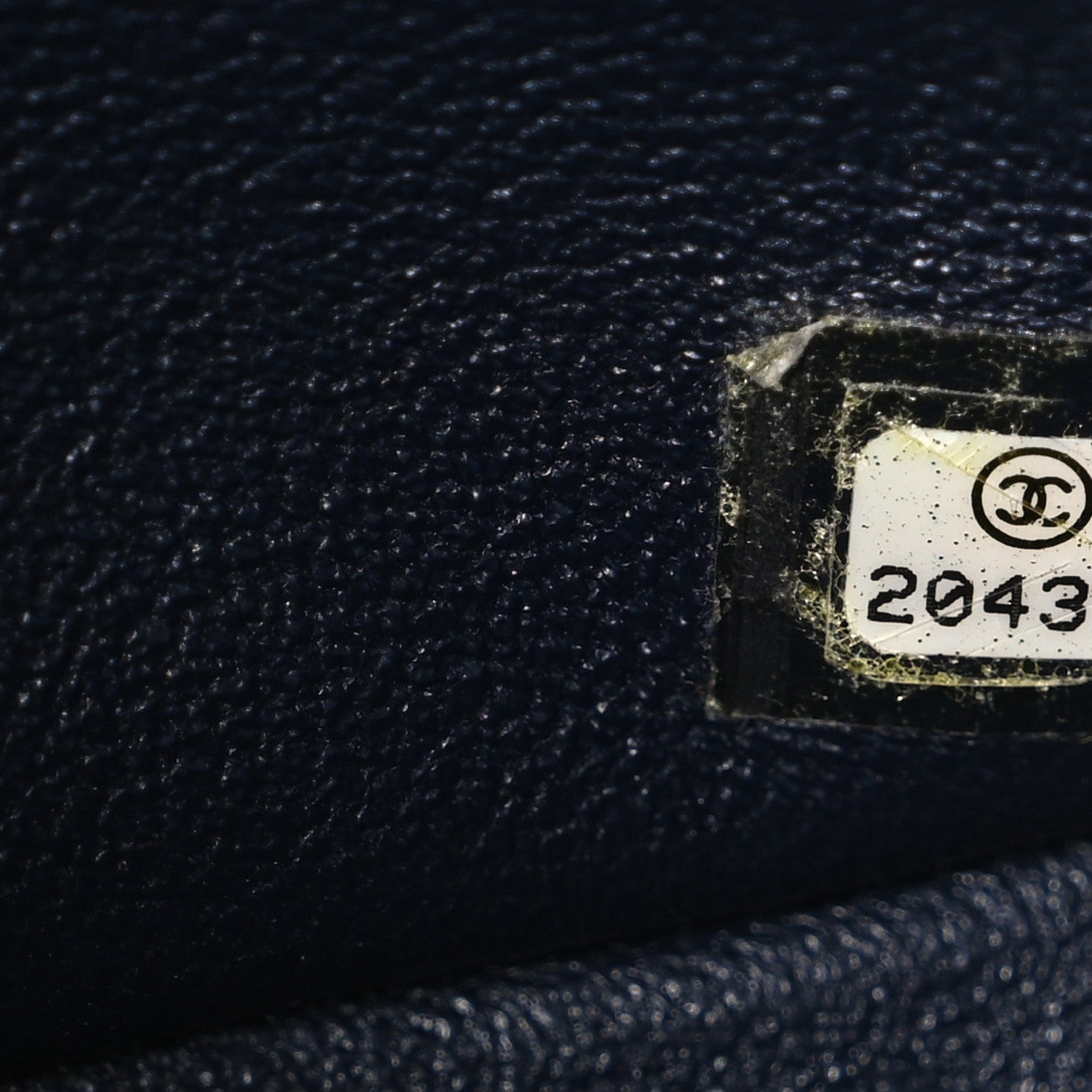 Chanel Lambskin Quilted Jumbo Double Flap Navy