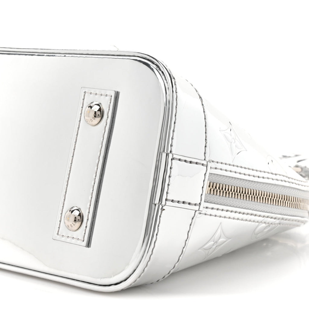 Louis Vuitton Monogram Miroir Alma BB Silver