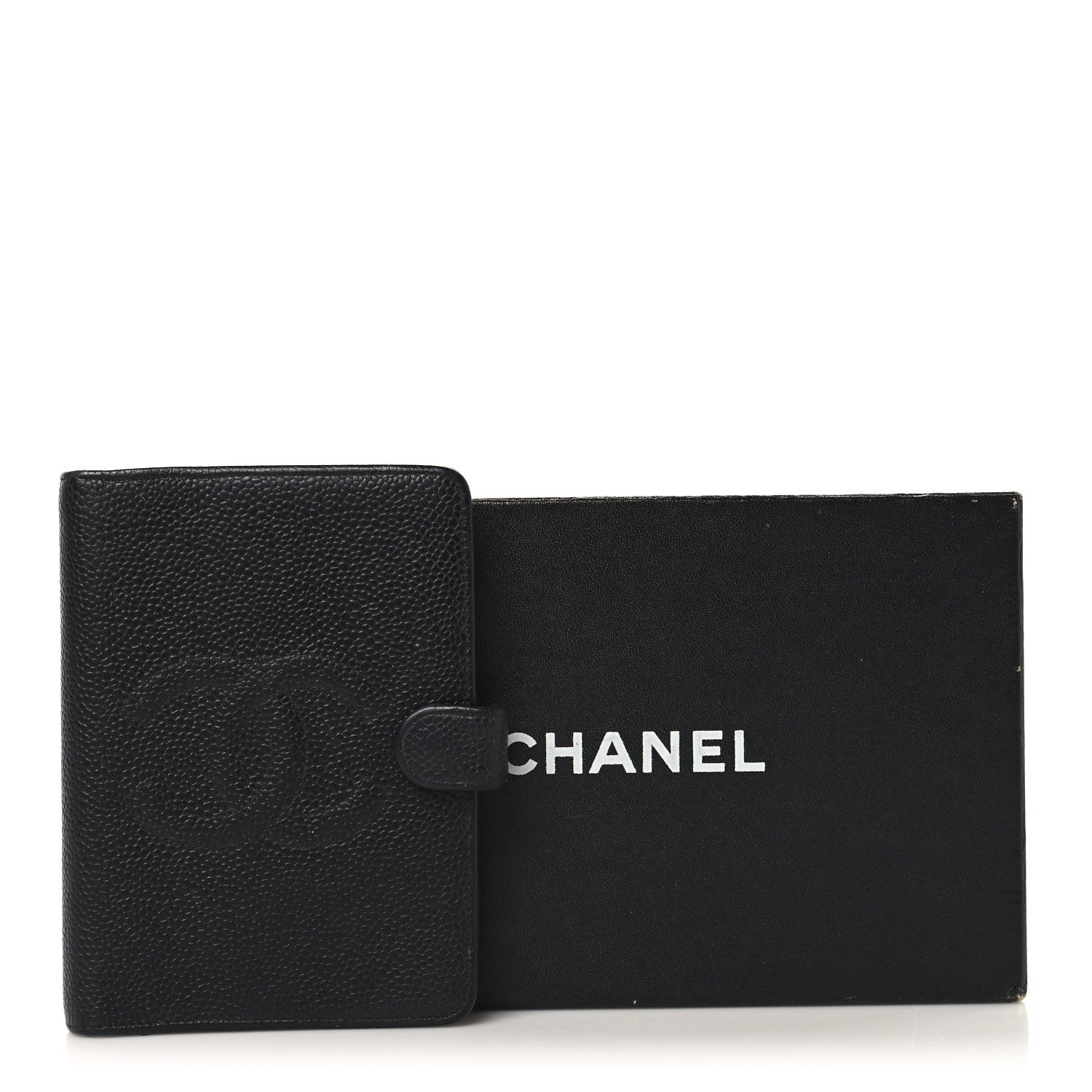 Caviar Timeless CC Ring Agenda Planner Black