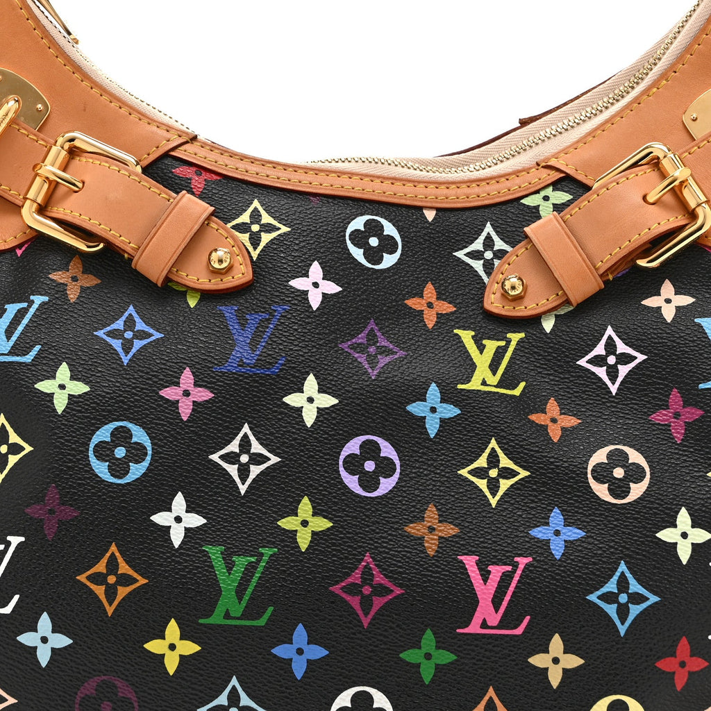 Louis Vuitton Monogram Multicolor Greta Black