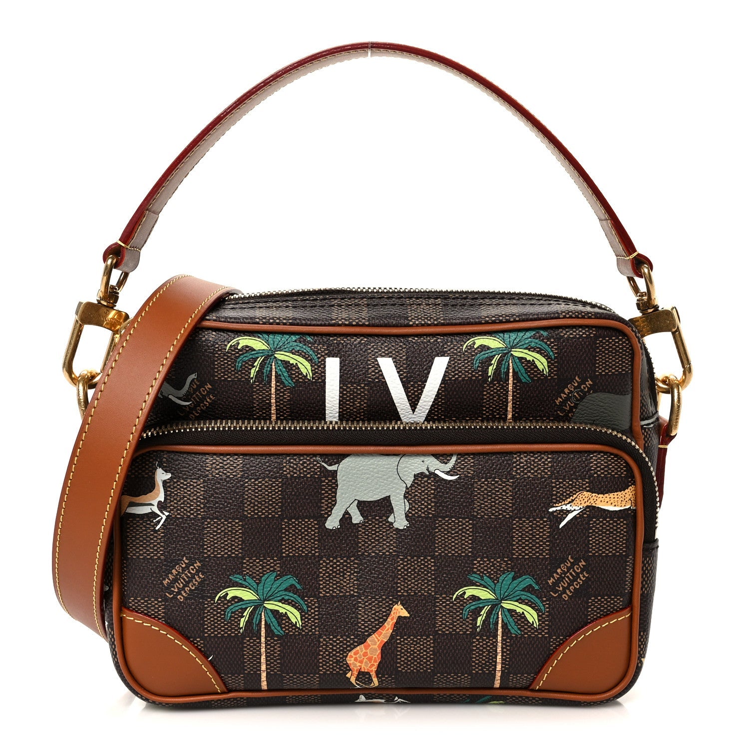 Louis Vuitton X The DARJEELING LIMITED Damier Ebene Nil MM