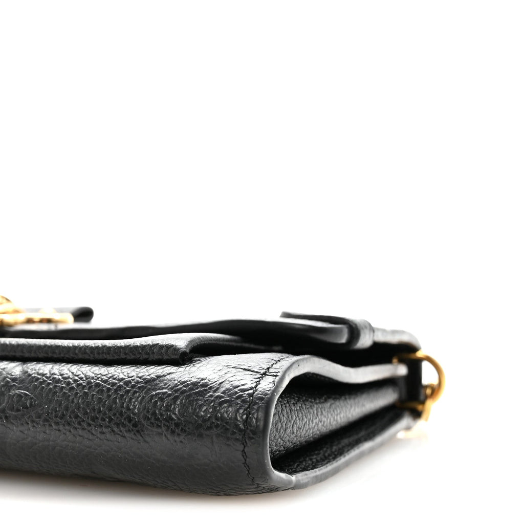 Louis Vuitton Empreinte Vavin Chain Wallet Black