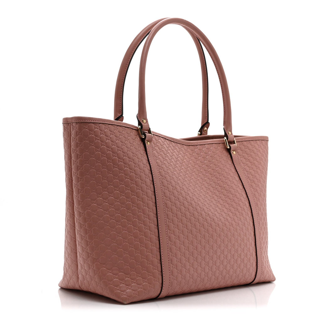 Gucci Microguccissima Medium Joy Tote Soft Pink