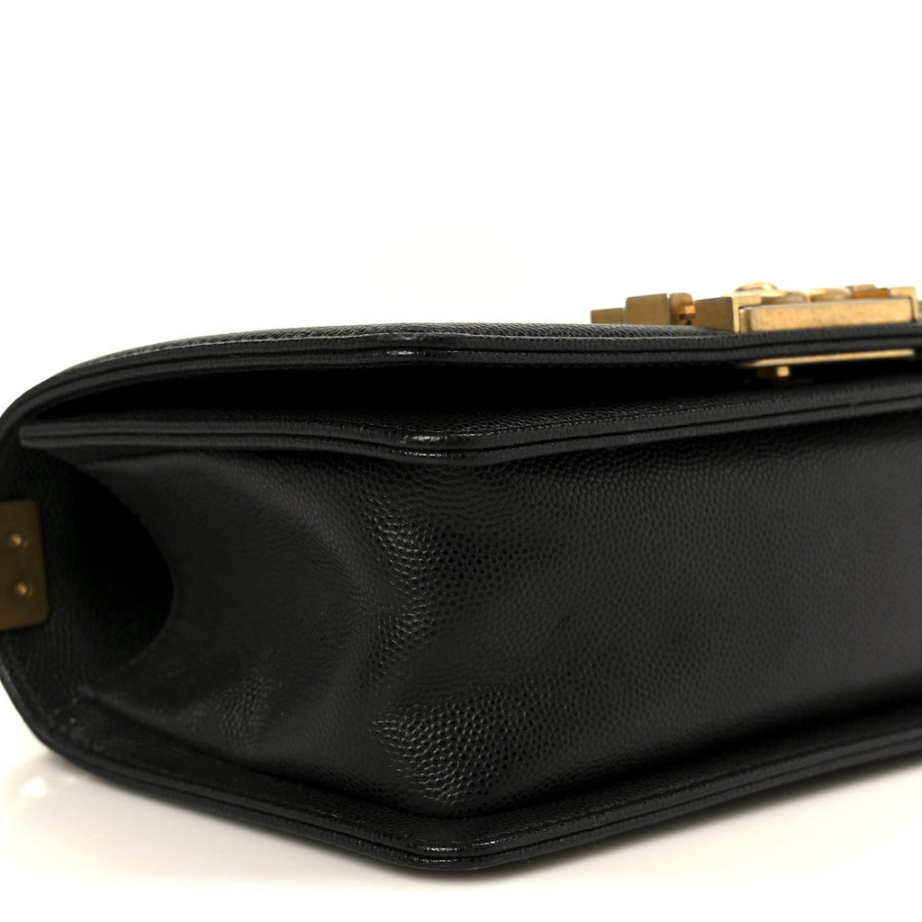 Chanel Caviar Quilted Small Boy Flap Black