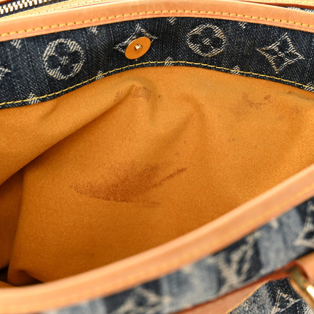 Louis Vuitton Denim Raye Cabas GM