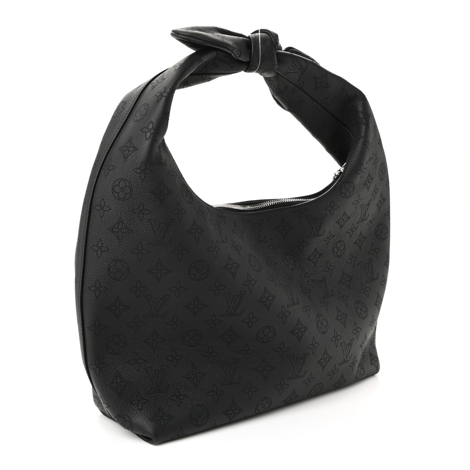 Louis Vuitton Mahina Why Knot MM Black