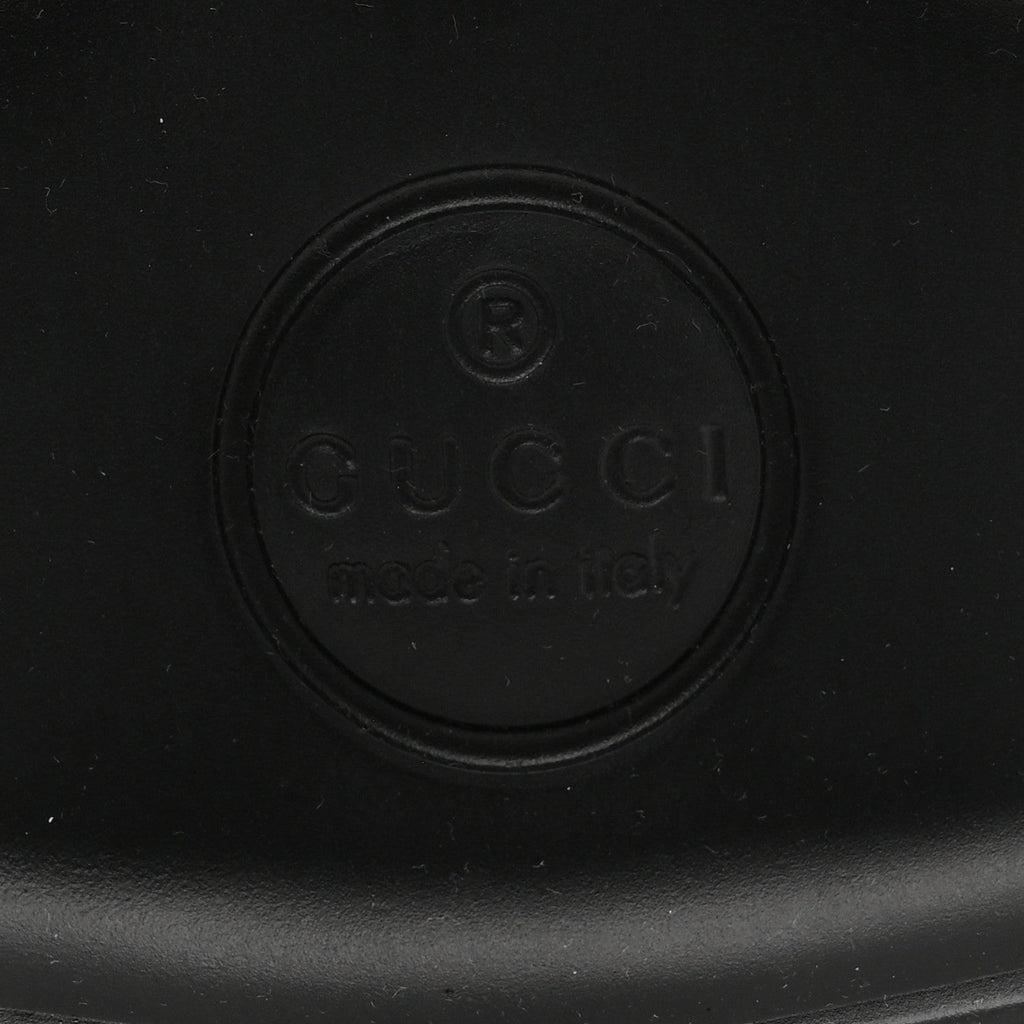 Gucci Cordovan Lux Womens Horsebit 45mm Platform Loafers 39.5 Black