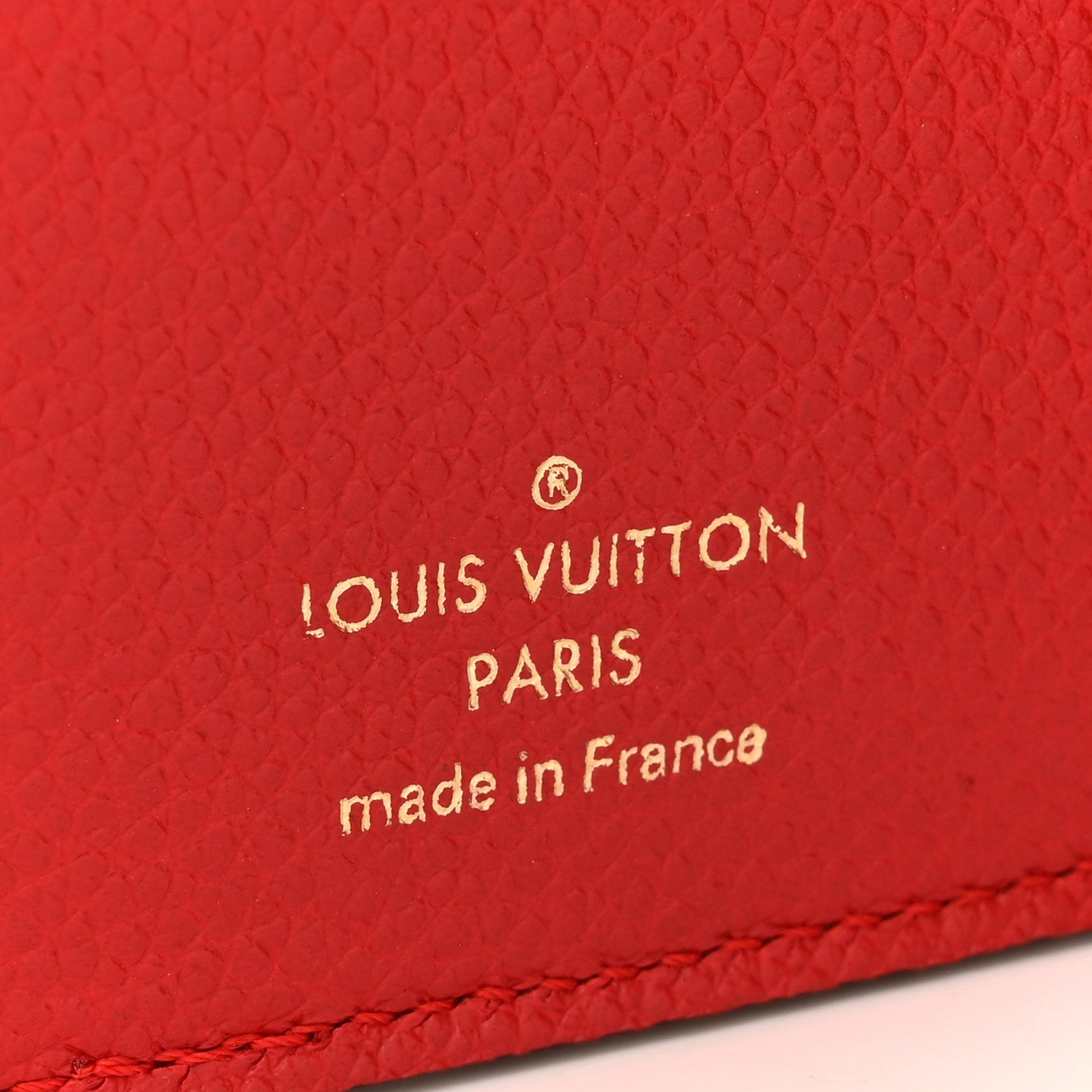 Louis Vuitton Empreinte Compact Curieuse Wallet Cherry