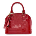 Louis Vuitton Vernis Alma BB Rose Indien