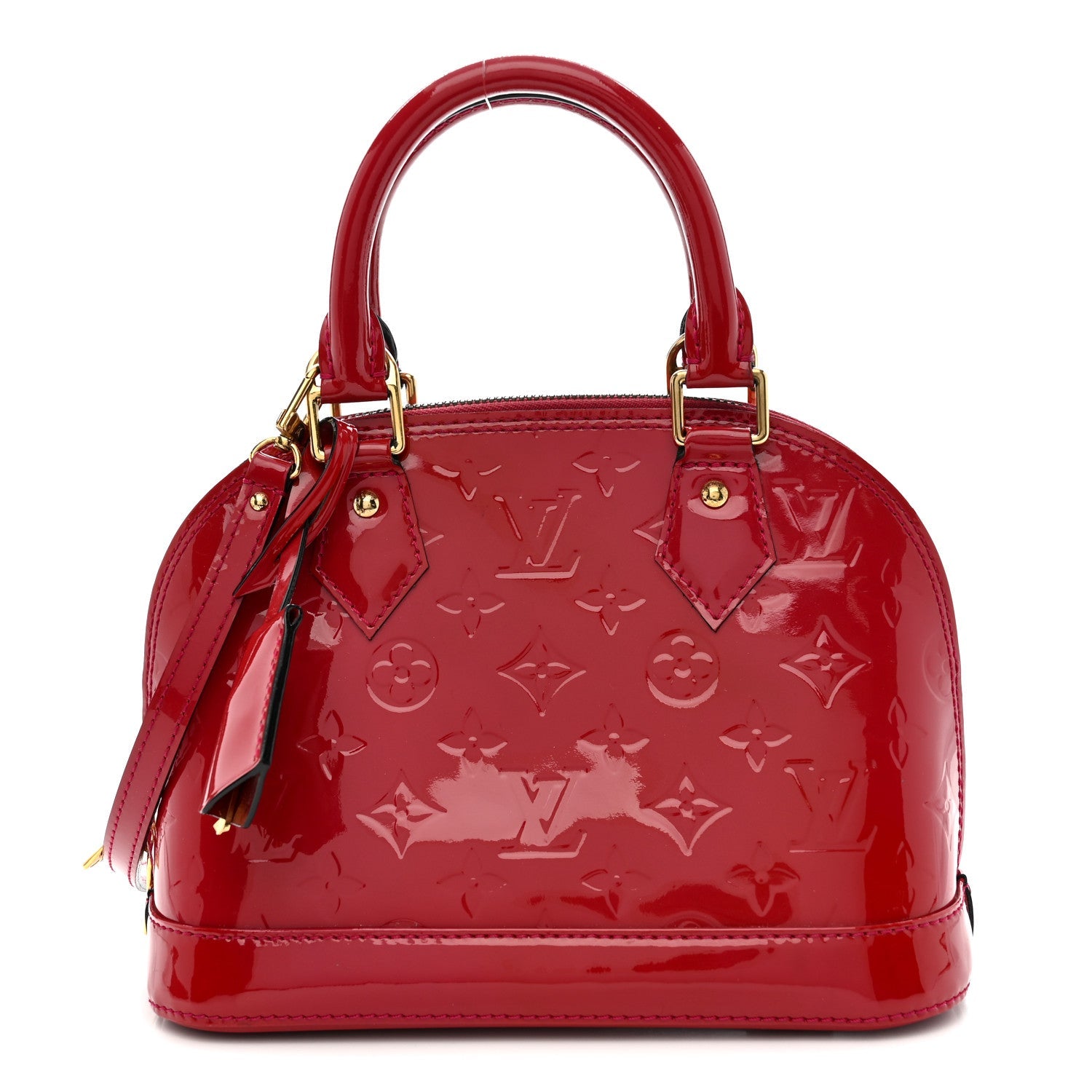 Louis Vuitton Vernis Alma BB Rose Indien