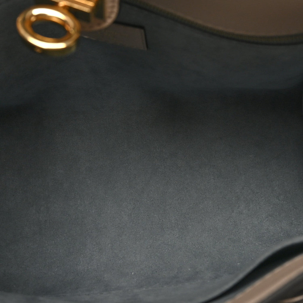 Louis Vuitton Calfskin Monogram On My Side PM Greige