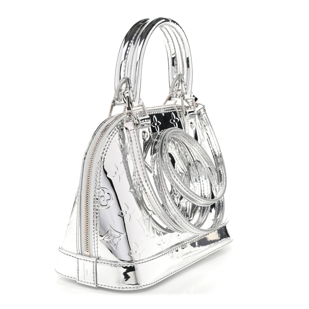 Louis Vuitton Monogram Miroir Alma BB Silver