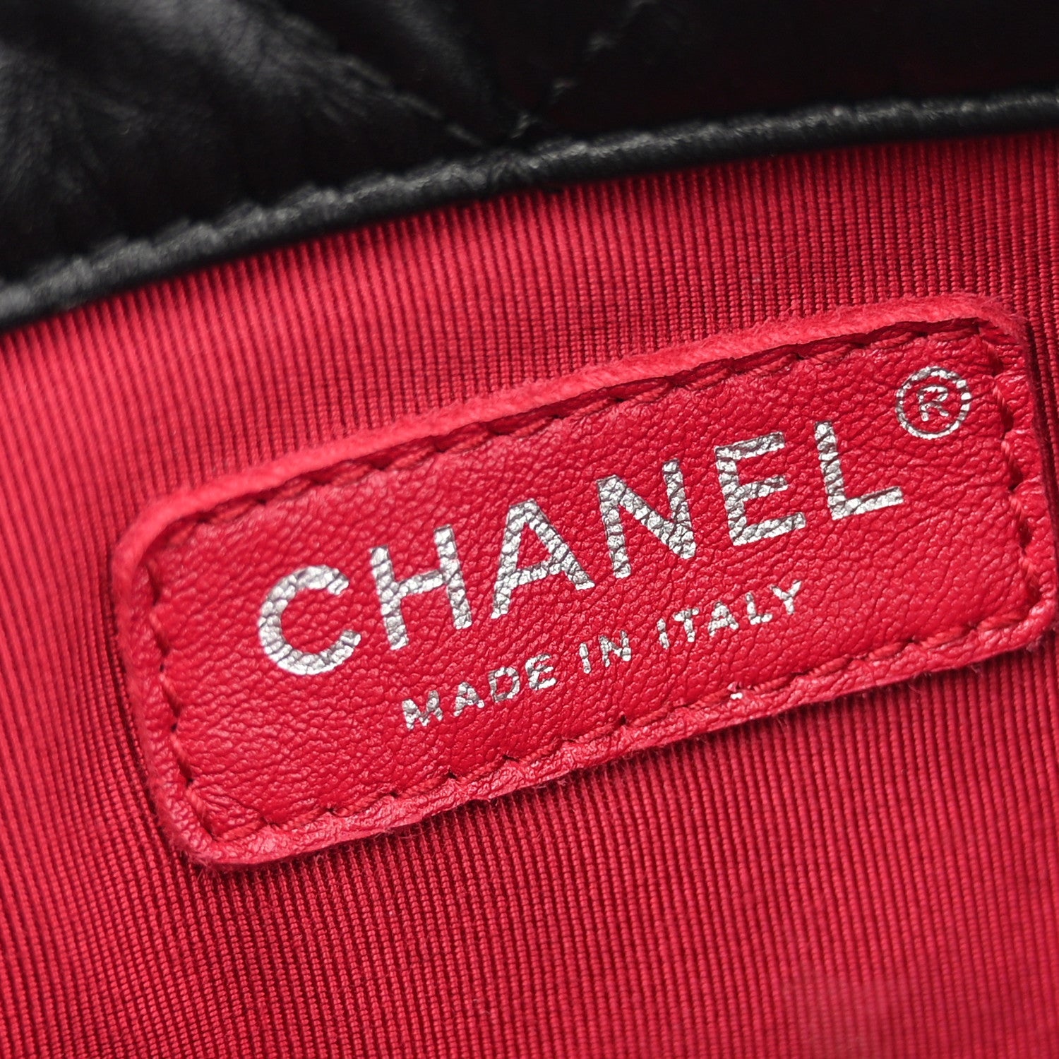 Chanel Aged Calfskin Quilted Small Gabrielle Backpack Black