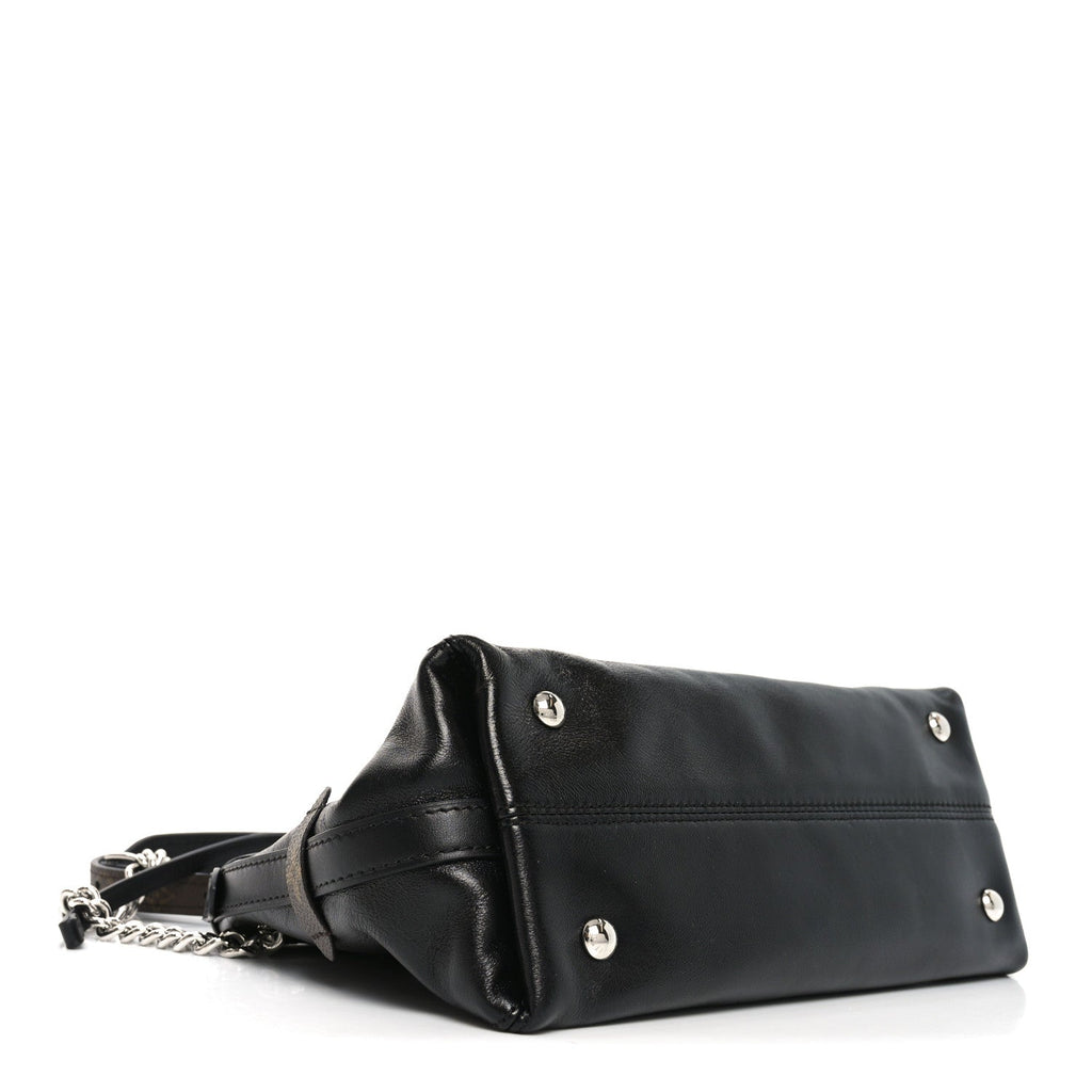 Louis Vuitton Lambskin CarryAll Vibe BB Black