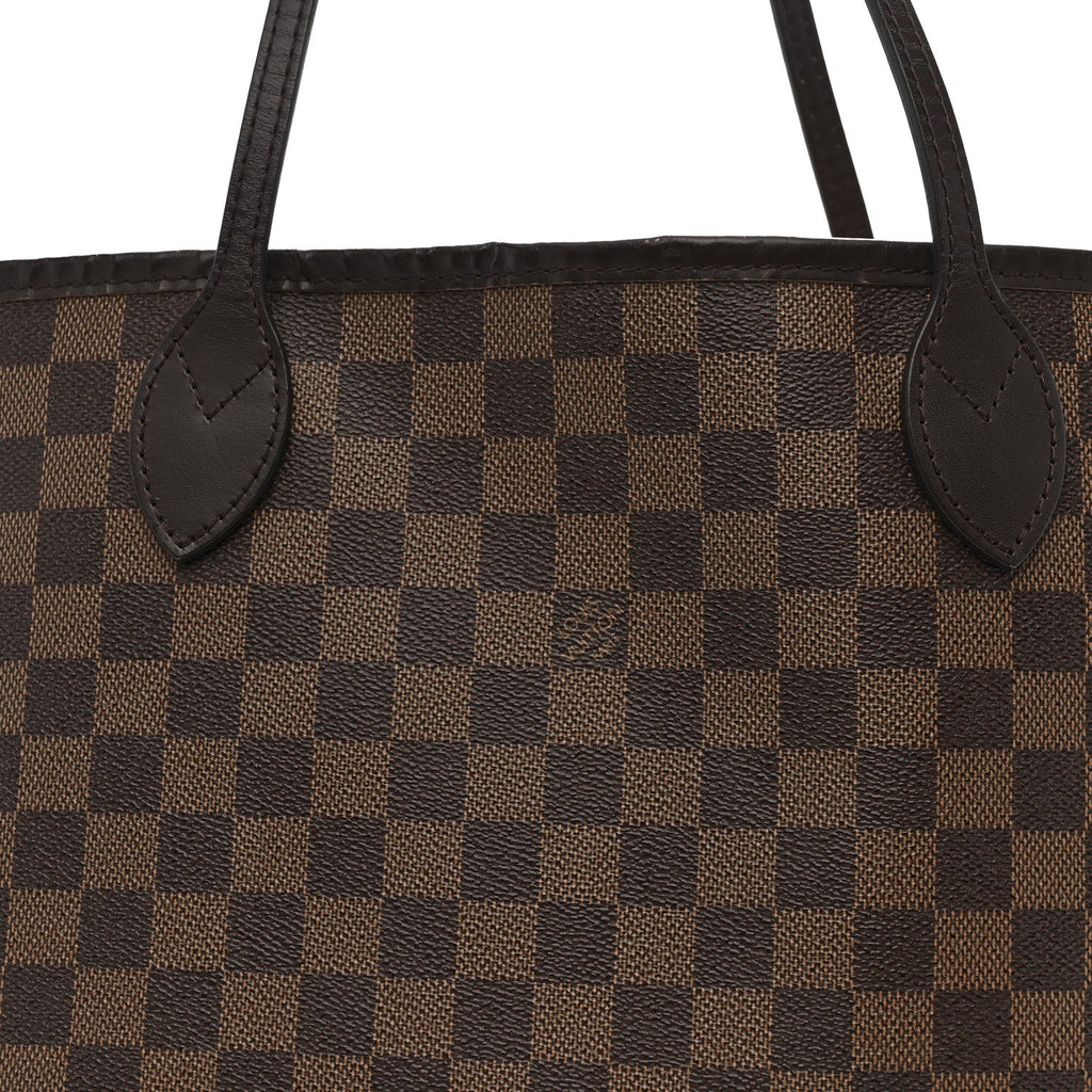 Louis Vuitton Damier Ebene Neo Neverfull MM Rose Ballerine