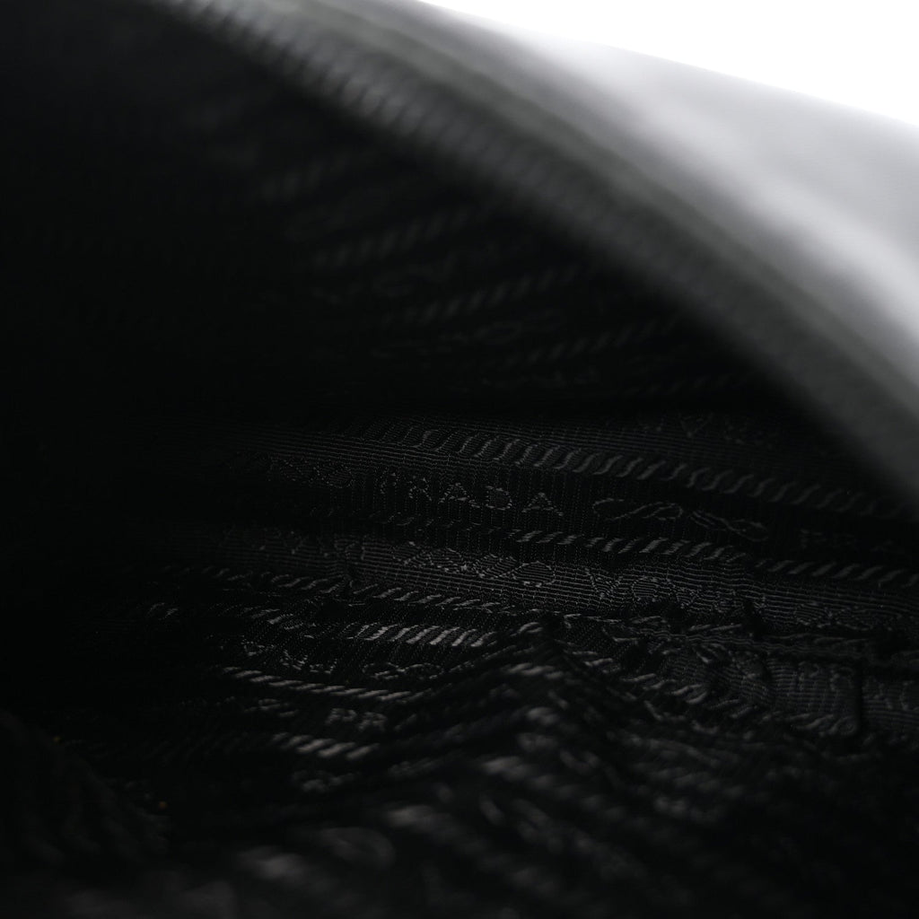 Prada Tessuto Nylon Mini Re-Edition 2000 Bag Black