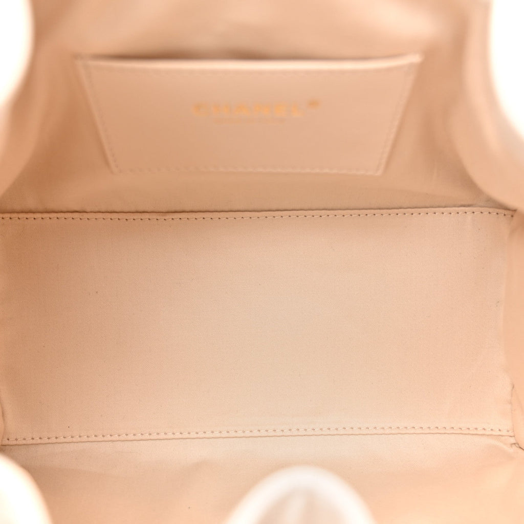 Chanel Caviar Quilted Small Chanel 25 Handbag White