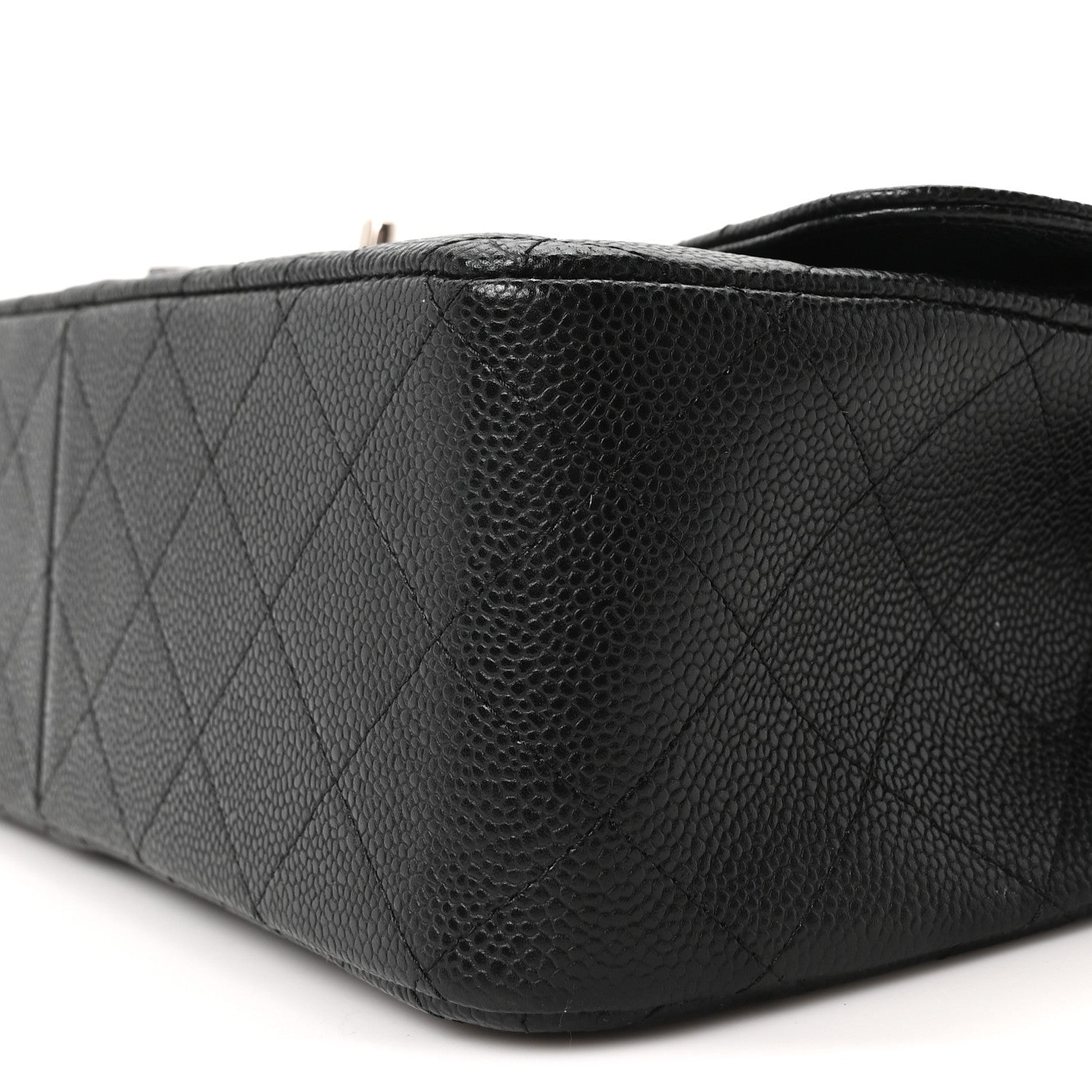 Chanel Caviar Quilted Jumbo Double Flap Black